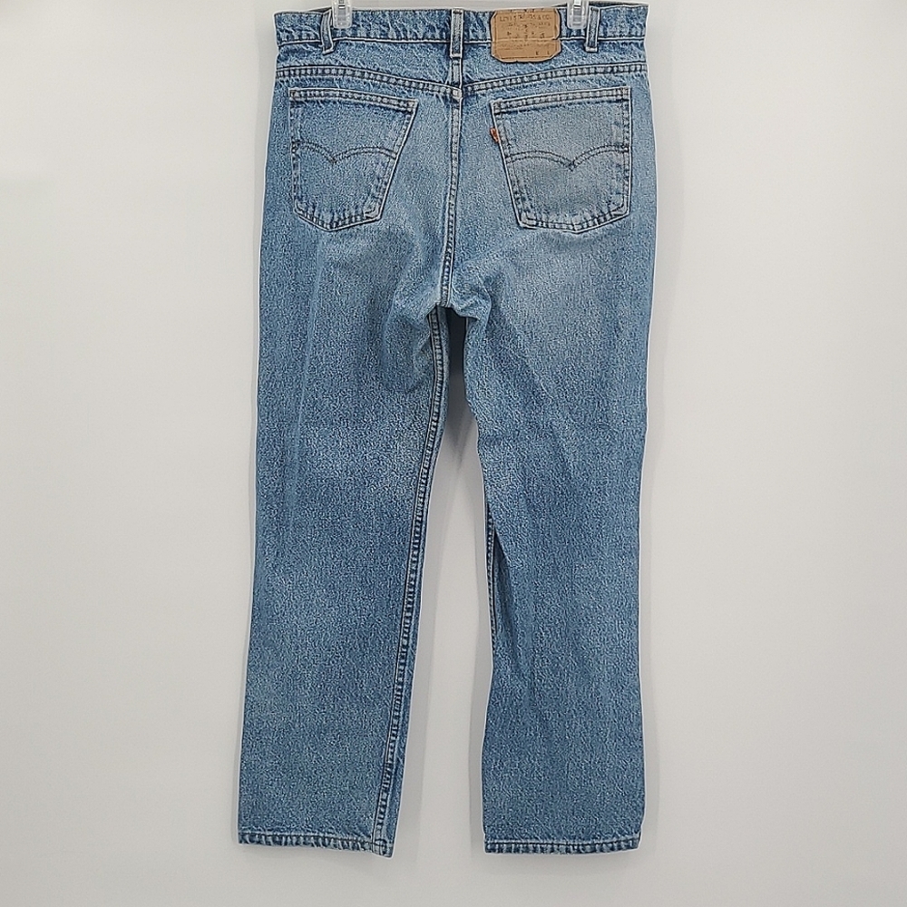 Rare Vintage 80s Levi's Relaxed Denim Jeans, Orange Tab, Made in the USA